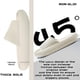 thumbnail image 5 of Zapatillas de baño antideslizantes para hombres y mujeres, chanclas suaves de verano, deslizadores de almohada, plataforma de piscina, zapatos de ducha para I, 5 of 7