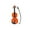 B, variant on 16 Inch Violin Toy for Kids, 4 Strings Violin Toys Musical Instruments for Children,Multifunctional Portable Electronic Instrument