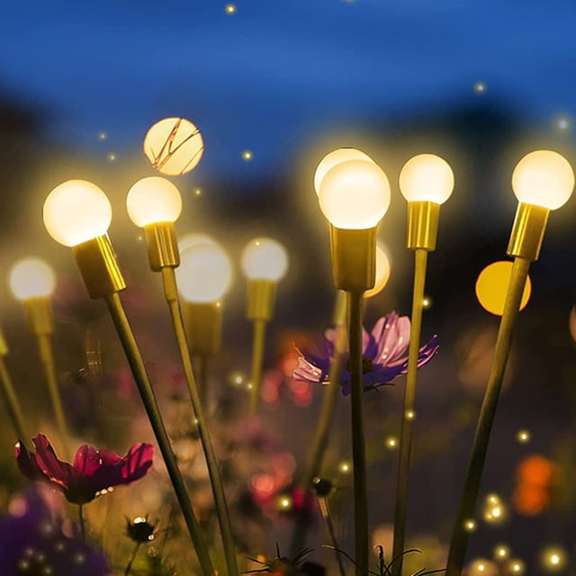 Vaidha Lampe de Jardin à DEL à Piquet au Sol Lampe de Jardin pour Villa Extérieure