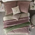 thumbnail image 5 of Vianney Ultra-Soft Twin-Full Size Sherpa Blanket, Cozy and Warm Double-Sided Cream and Pink Plush Blanket, Lilac, 71" x 87", Machine Washable, for Mom, 5 of 8