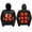Black ②, variant on Men's Women's Electric Heated Hoodie Sweatshirt 10-Zone Smart Warming Winter Pullover Rechargeable Battery Heating Jacket