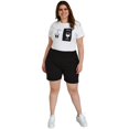 thumbnail image 4 of Short casual Roman Fashion/Tallas Extras, 7033 (Negro) negro 36 Roman Fashion SH-GR-7033-NEGRO, 4 of 5