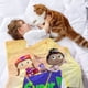 thumbnail image 2 of Super Why! anti-pilling, suave, ligera, esponjosa y acogedora de lujo para hogar y cocina – Perfecta para niños y adultos, 100 x 150 cm, 2 of 6
