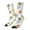 White, variant on Cartoon Monkey Crew Socks for Men & Women, Breathable Casual Athletic Ankle Socks