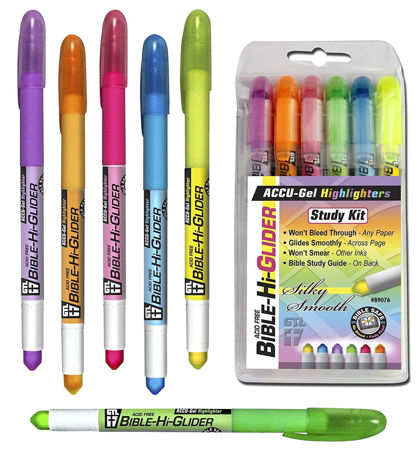 set of 6 Bible Highlighters 
