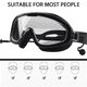 thumbnail image 3 of Máscara de buceo con esnórquel para niños, panorámica de 180°, con lentes de vidrio templado antivaho y protector nasal., 3 of 5