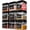 Black - 9 Pc, variant on 6 PC Airtight Food Storage Containers + 6 Spoons Included - BPA Free Plastic Snack & Spice Containers with Easy Lock Lids - Kitchen and Pantry Organization for Herbs Coffee Tea - 0.5L / 2.1 Cup