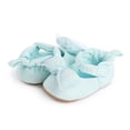 thumbnail image 5 of Yoyauz Baby Girl Mary Jane Shoes Anti Slip Rubber Sole Ballet Slippers Princess Dress Wedding Shoes Newborn Kids Shoes Toddler Shoes（0-12 Month）, 5 of 10
