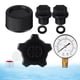 thumbnail image 3 of Filtro de arena para piscina, manómetro para piscina, accesorios para piscina de alta resistencia, pieza de repuesto, tapa de tapón de drenaje para, 3 of 8