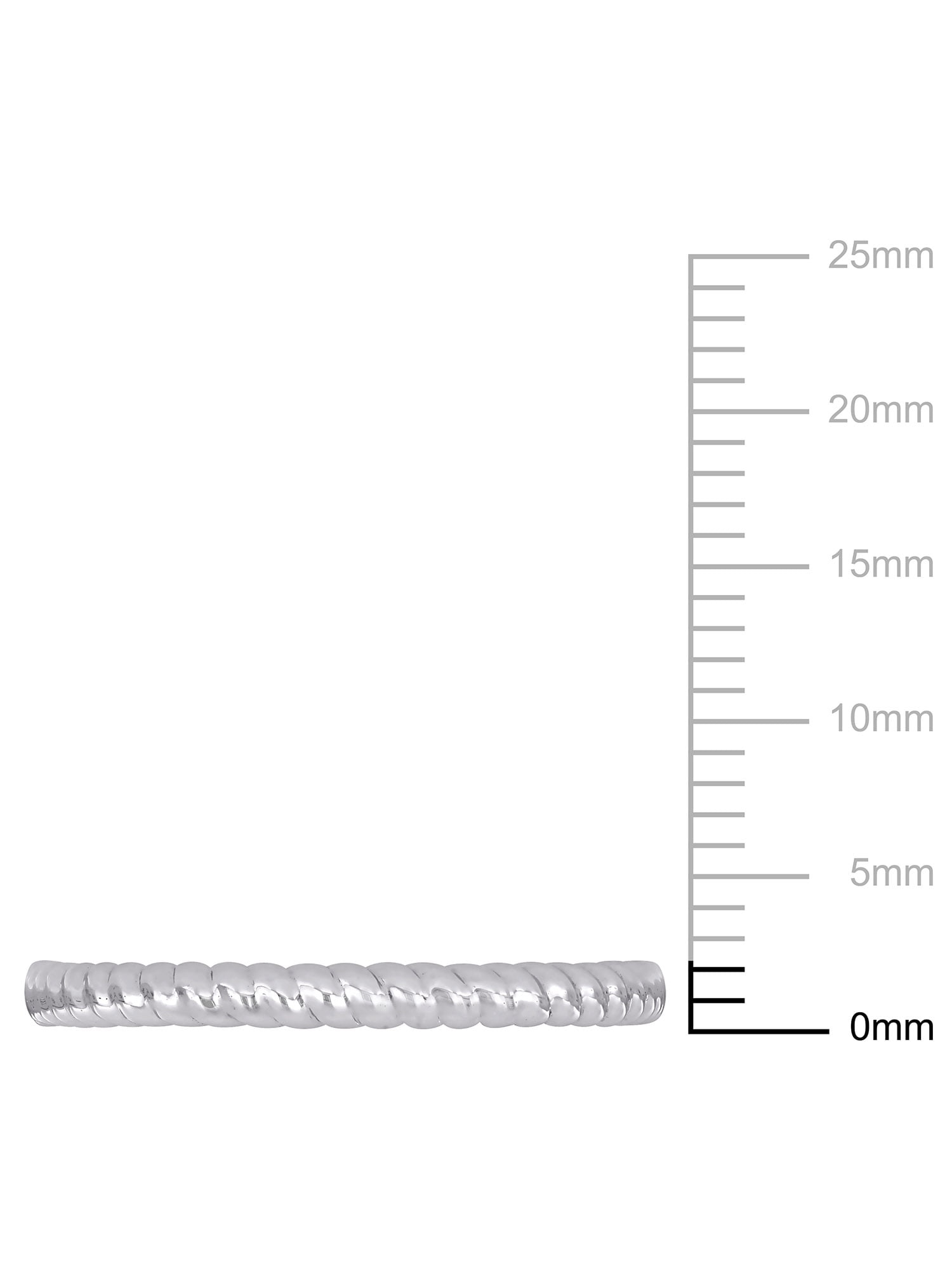 Everly Women's 14k White Gold Wedding Ring
