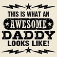 thumbnail image 3 of CafePress - Awesome Daddy Light T Shirt - Men's Classic Graphic T-Shirt, 3 of 4