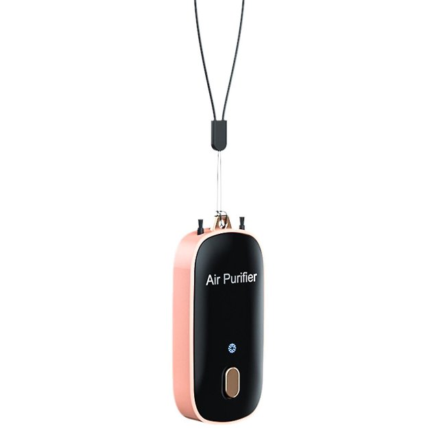 20 millones de purificador de iones negativos Mini portátil portátil 24h Collar de trabajo Clip colgante Ne