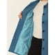 thumbnail image 5 of Abrigo Largo De Invierno Con Cuello Peter Pan Para Mujer Azul Solido XS, 5 of 5
