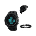 thumbnail image 4 of Reloj Digital Deportivo Resistente al Agua Negro con Cronómetro y Alarma Eo Safe Imports Negro, 4 of 4