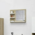 thumbnail image 5 of vidaXL Bathroom Mirror Vanity with Shelves for Powder Room Engineered Wood, 5 of 20