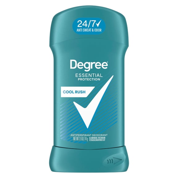 Degree Men Original Antiperspirant Deodorant 48-Hour Sweat & Odor Protection Cool Rush Antiperspirant For Men, 2.6 oz