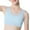Blue, variant on 2 Pack Womens Bras Seamless Training Growing Girls Soft Comfort Wirefree Bralette Breathable Camisole Bras