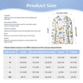 thumbnail image 5 of Cauagu Dinosaur Print Sun Protection Jacket for Teen,Full-Zipper Long Sleeve Sun Shirts with Pockets UV Hoodie Shirts Outdoor Athletic Jacket-XX-Large, 5 of 7
