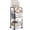 Black, variant on Olakee Large Jewelry Organizer Stand with 3 Drawers — for Necklace, Earring, Ring, Bracelet, Girls & Women, Modern, White