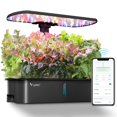 thumbnail image 1 of Sistema de cultivo hidropónico LETPOT LPH-Air 24W con app WiFi, 1 of 7