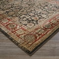 thumbnail image 4 of Couristan Zahara Embellished Blossom Area Rug, 2'7" x 7'10" Runner, Black-Red-Oatmeal, 4 of 8