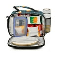 thumbnail image 2 of FORMRS Student Lunch Bag Insulated Reusable Cooler Box with Zipper Pockets, Blue Oranges, 2 of 9
