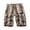 Coffee, variant on CBGELRT Plaid Cargo Shorts for Men Checkered Five Point Pants Relaxed fit Casual Loose Office Work Shorts with Multi Pockets Blue 30
