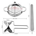 thumbnail image 1 of New Home Kitchen Stainless Steel Dumpling Maker Dough Cutter Ravioli Empanada Press Mold Wrapper set, 1 of 9