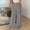Gray, variant on BUIGTTKLOP Palazzo Pants for Women Wide Leg Flowy Pants with Pockets Elastic Mid Waist Summer Beach Vacation Outfits