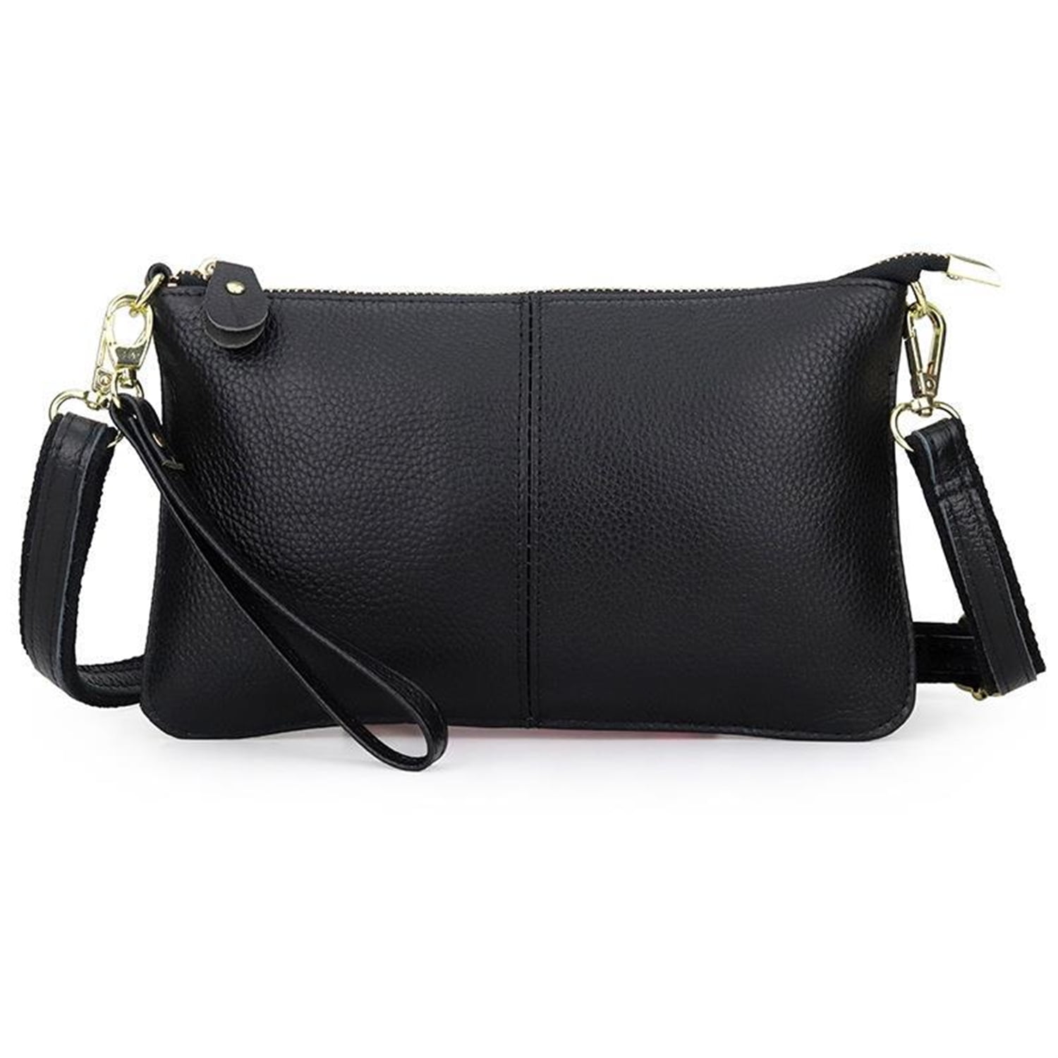Cotton-blend crossbody bag