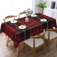thumbnail image 2 of Rectangle Table Cloth, Clan MacQueen Tartan Resistant Washable Tablecloth Decorative Table Cover for Dining, Indoor and Outdoor, 2 of 6