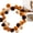 B1, variant on Fall Pumpkin Hanging Swag, Velvet Harvest Pumpkin Decor, Autumn Farmhouse, Thanksgiving Decorations for Front Door Kitchen Fireplace Home Indoor Outdoor