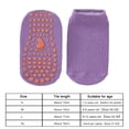 thumbnail image 3 of Calcetines de piso Cómodos calcetines de yoga Calcetines de algodón antideslizantes para yoga Barre Pilates, 3 of 9