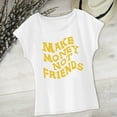 thumbnail image 1 of Camiseta para mujer con cuello redondo, disfraz femenino, camiseta básica elegante para viaje a la playa L, 1 of 8