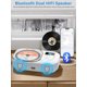 thumbnail image 2 of Reproductor de CD AFU 2000mAh portátil con Bluetooth, radio FM, mando a distancia, 2 of 7
