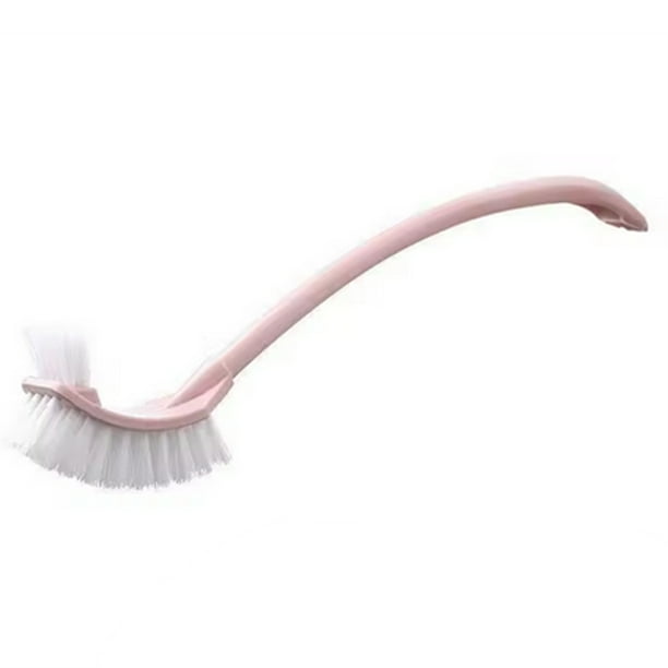 Cepillo de Baño Multifunción de Doble Cabezal, Cerdas Suaves y Curvas, , para Esquinas A