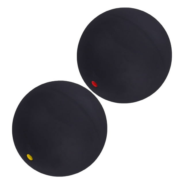 CTIRCHIU 2pcs Professional Squash Ball: Single Dot Rubber Sports Ball Ideal For Squash Athletes Practice Training