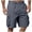 Grey, variant on uikmnh Mens Utility Work Pockets Cargo Shorts Comfort Stretch Fit Relaxed Everyday Shape Neat Tailored Lines for Job Site Shifts,3XL