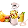 thumbnail image 1 of Portable Mini Fast Blender 350ml Juicer Cup with Wireless Charging 4 Blades for Smoothie Milkshake, 1 of 8
