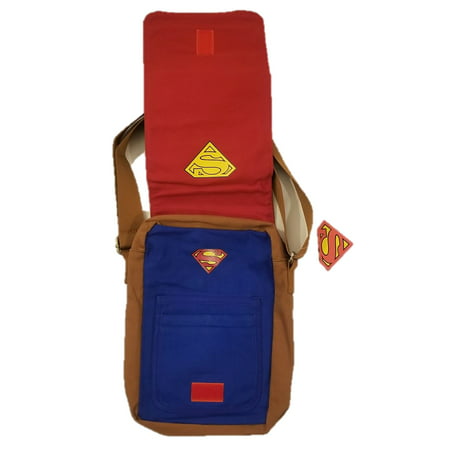 Superman Daily Planet Reporter Shoulder Messenger Bag Notebook Ipad Kindle Mini Laptop (Best Ipad Mini Messenger Bag)