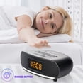 thumbnail image 6 of Memorex Bluetooth Alarm Clock FM Radio Bedside Clock with USB Charging Function for Smartphones, 6 of 6
