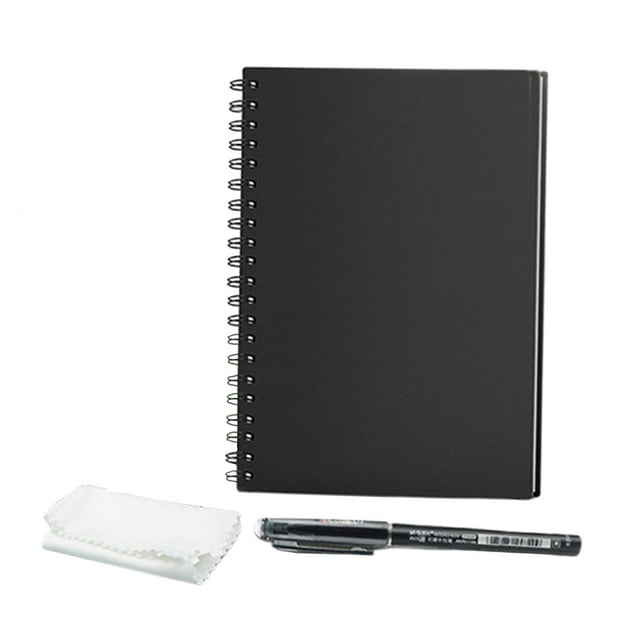 Cahier Réutilisable Intelligent Planificateur Effaçable Papier Cahier Spirale Bloc-Notes Carnet de Poche Journal Bureau École Dessin Cadeau A5