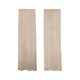 thumbnail image 2 of Juego de 2 cortinas translúcidas que filtran la luz – Paneles con bolsillo para barra para sala de estar, dormitorio u oficina en casa – Tejido de poliéster suave para mayor privacidad y luz s, 2 of 6