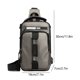 thumbnail image 3 of Konghyp - Bolso bandolera negro para hombre y mujer, mochila táctica de hombro, minibolso antirrobo para motocicleta, mochila pequeña de una sola correa para viajes informales, senderismo y deportes, 3 of 8