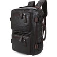 thumbnail image 2 of Multi-purpose Travel Bag Backpack Business Casual Men,Leather Black, 2 of 2