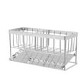 thumbnail image 2 of Storage Containers Storage Bag Organizer Sponge Rack Kitchen Sink Organizer Stainless Steel Kitchen Soap Dispenser Organizer Kitchen And Bathroom Sink Shelves, 2 of 9