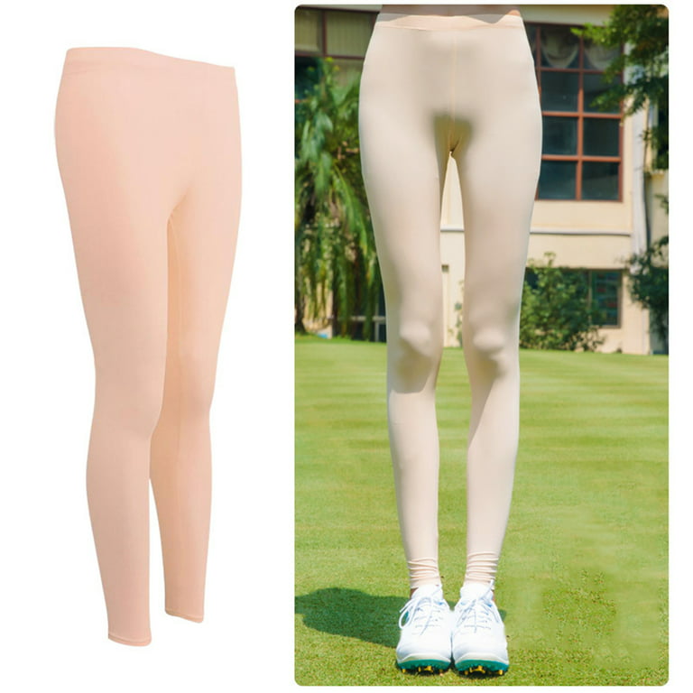 GENEMA Women Ice Silk Sun Protection Golf Pants Summer Cooling
