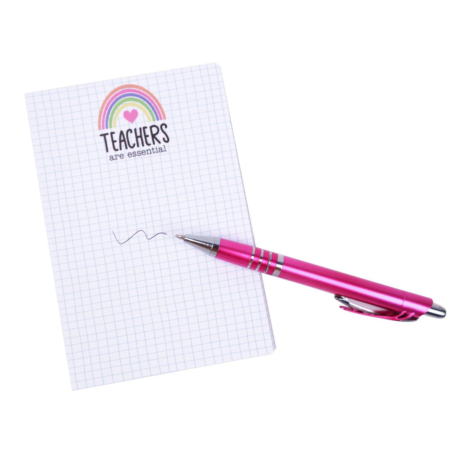 Way To Celebrate RAINBOW NOTEPAD SET VALENTINE DECOR