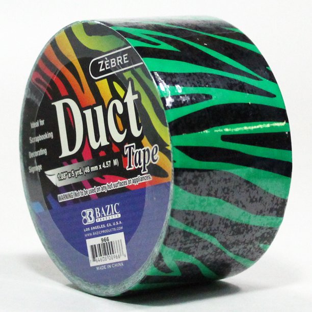 Duct Tape Zebra Print Designer Crafting Decorative Zebra Patterns - 1. ...