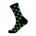 thumbnail image 3 of Fewfanhot St.Patrick's Mid-Calf Knitted Socks Refreshing Unisex Sports Socks Ventilated Odor-Resistant Design for St.Paddy's Day Gifts, 3 of 5